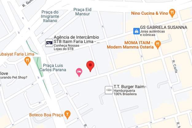 Localização no google maps